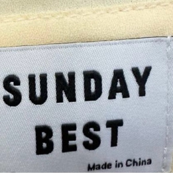 Aritzia Sunday Best Savoy Wrap Dress Ruffle Pale Yellow Tie Waist Sz 4 #593 - Picture 6 of 8